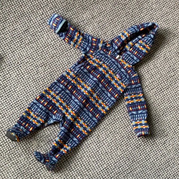 Patagonia Other - NWOT - Patagonia Fleece Bunting (3-6mo)